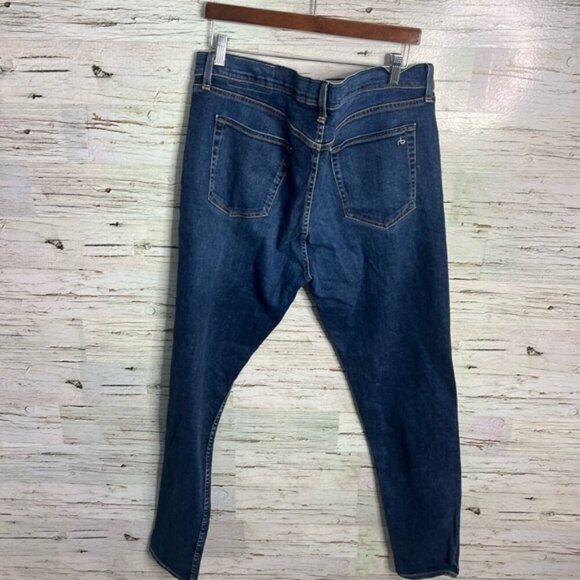 Rag & Bone Standard Issue Blue Skinny Leg Jeans size 38 - Picture 8 of 8